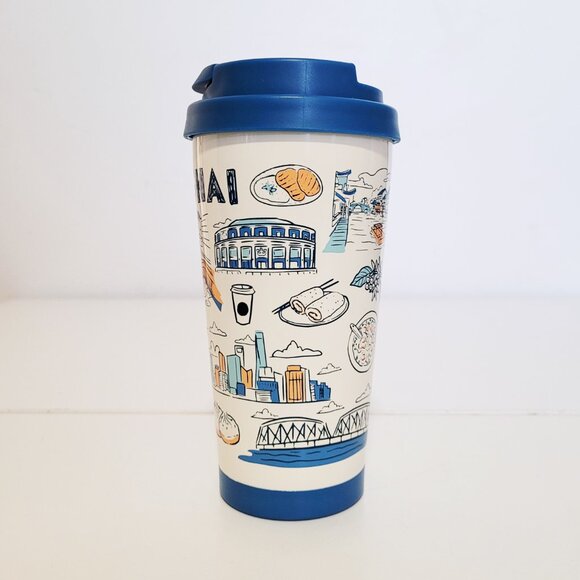 Starbucks Shanghai Been There Series 16oz Stainless Steel Tumbler Cup - NEW - Picture 3 of 7